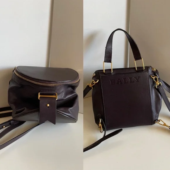 Bags | Bally Harryet Sm Backpack In Prune | Poshmark display picture 1